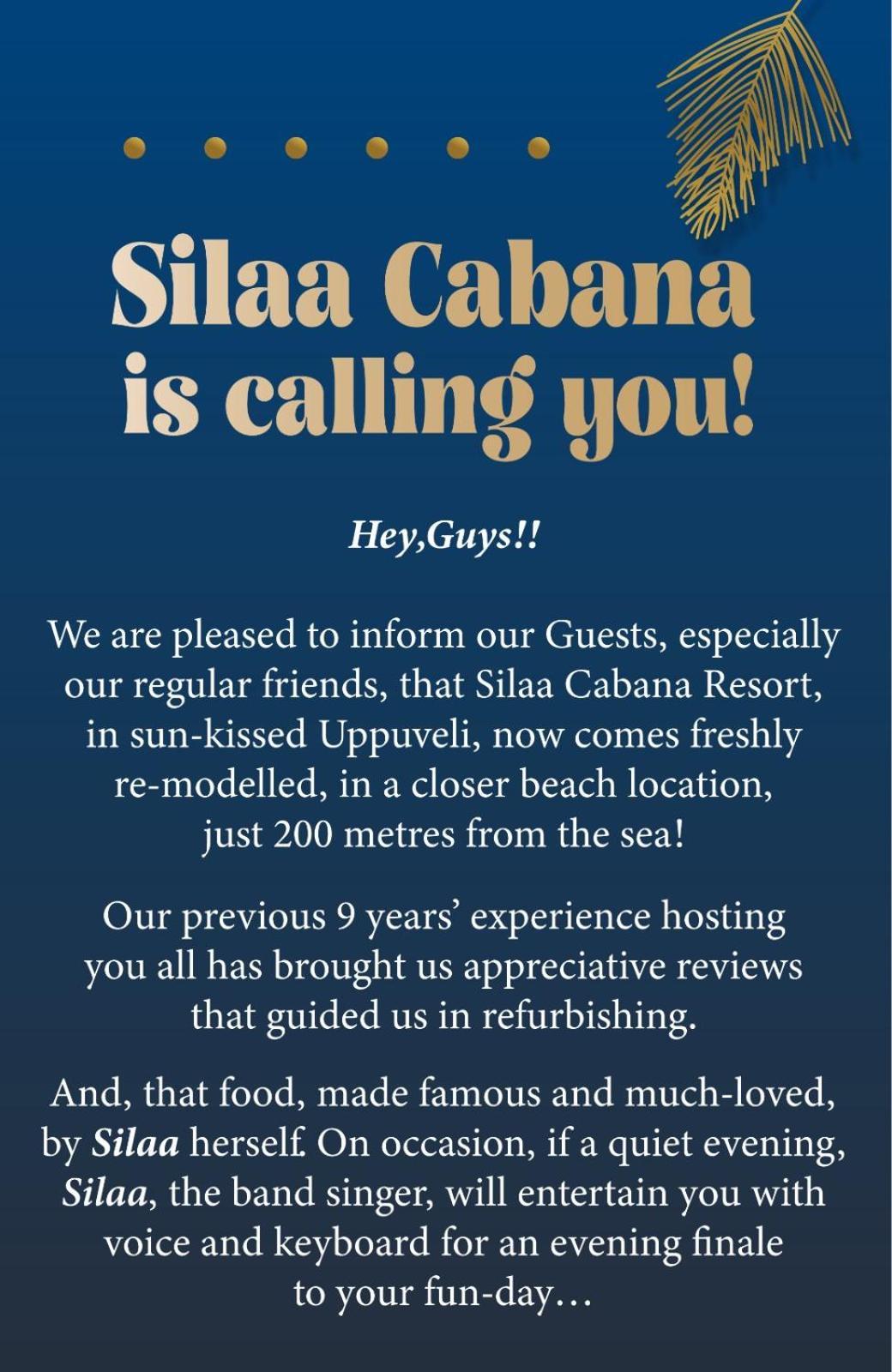 Silaa Cabana تريكونامالاي المظهر الخارجي الصورة